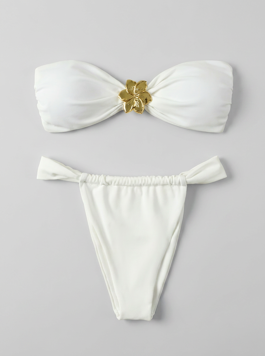 Mustique Gilded Bandeau Bikini