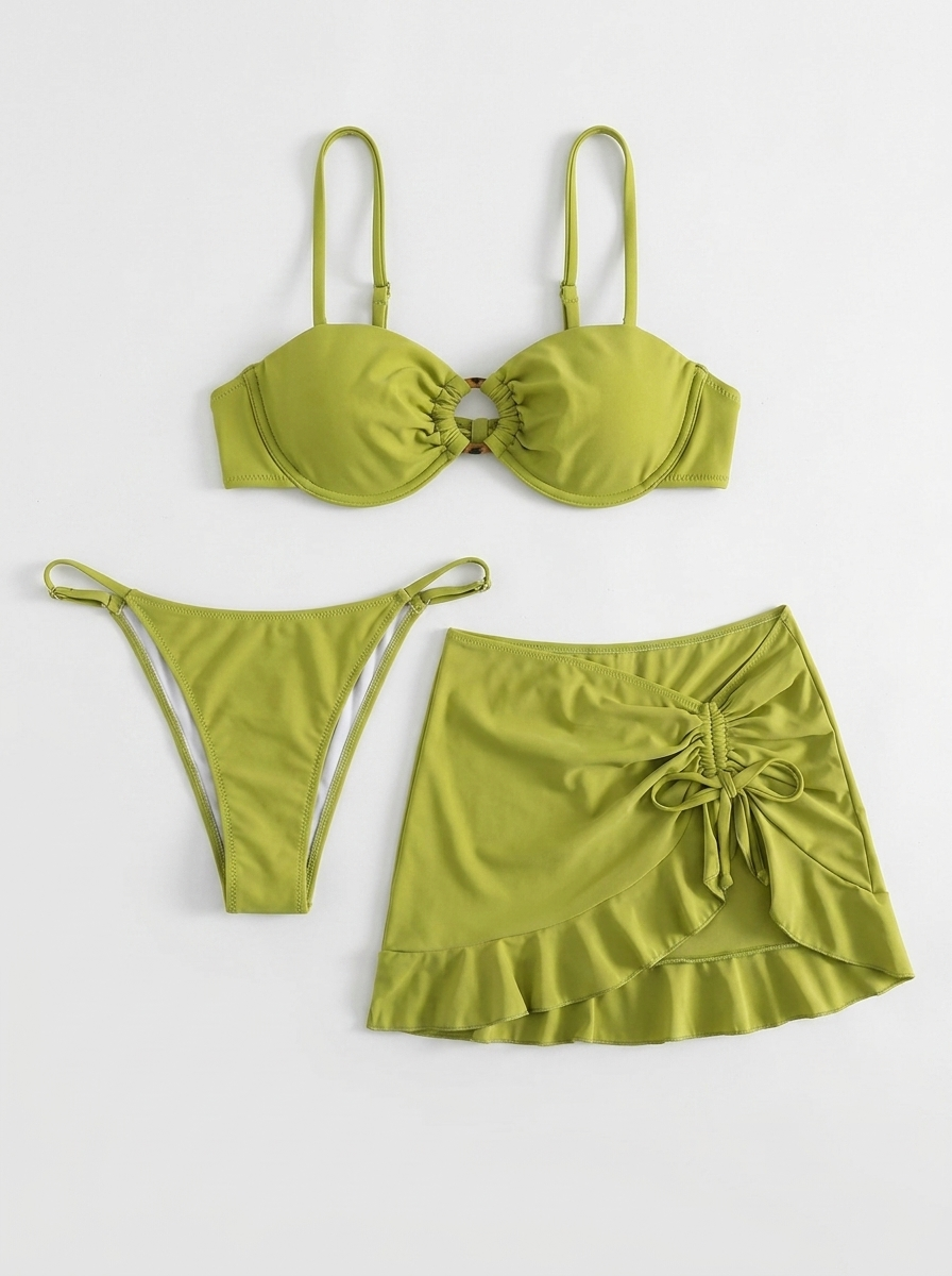 Verona Ring-Detail Three-Piece Set