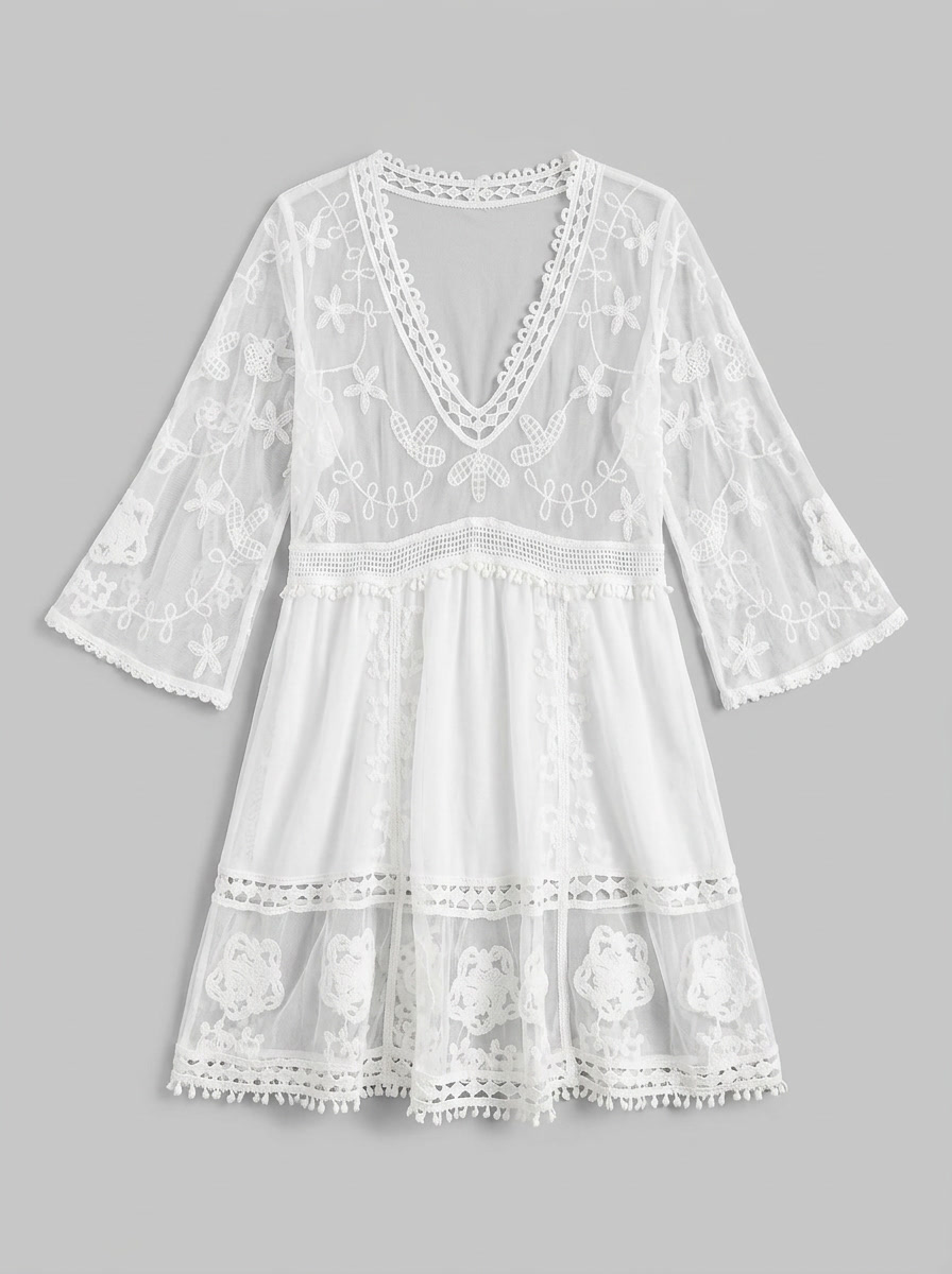 Monaco Lace Cover-Up