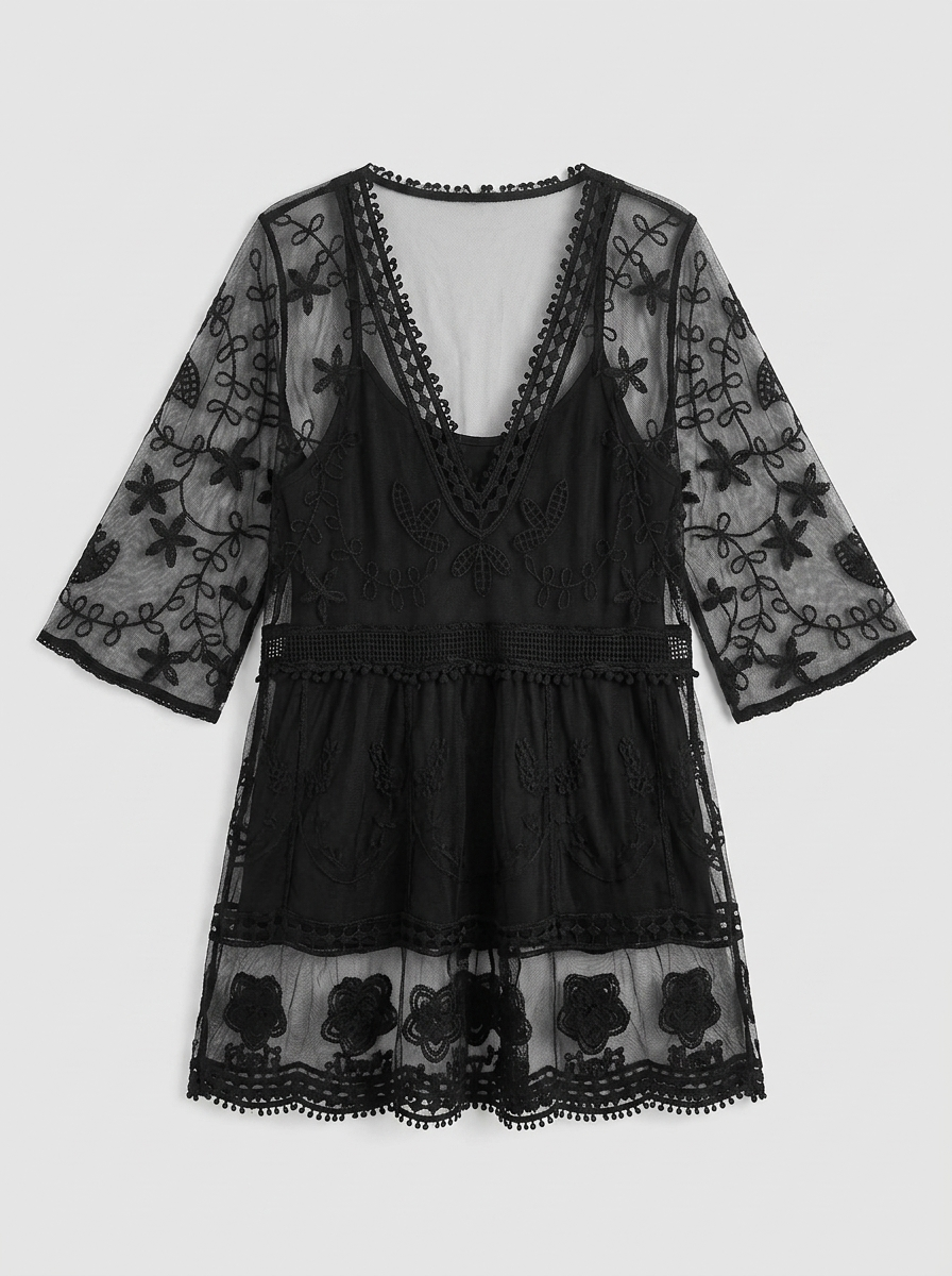 Monaco Lace Cover-Up