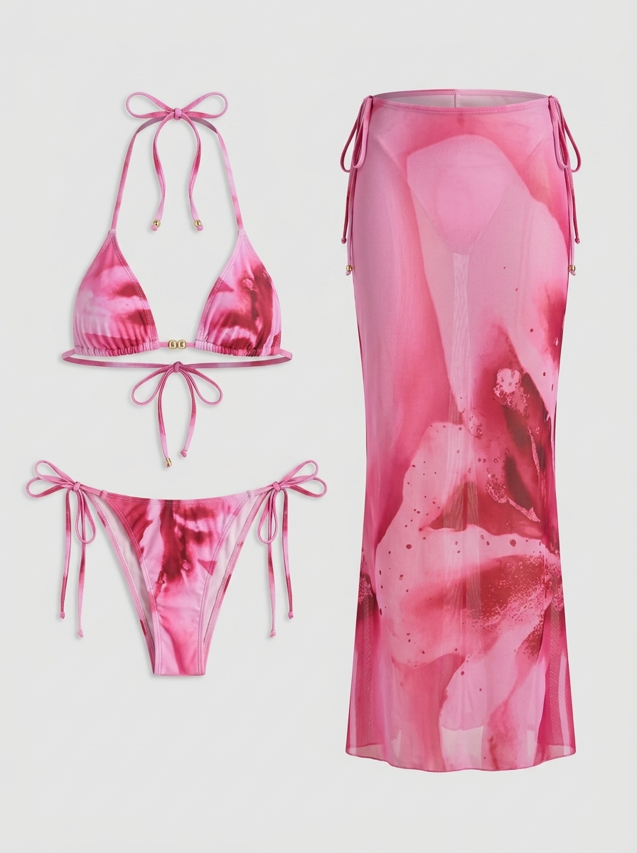 Capri Polka Three-Piece Set