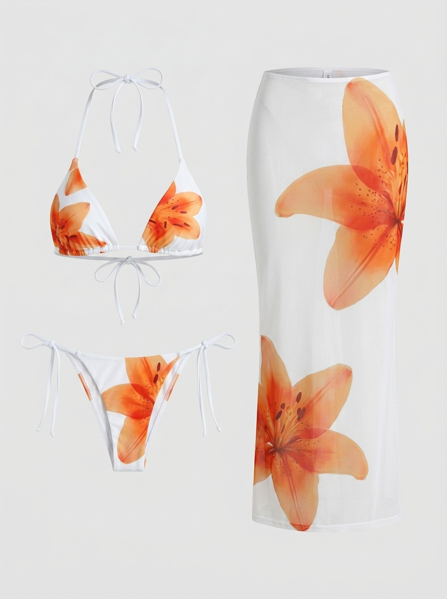 Capri Polka Three-Piece Set