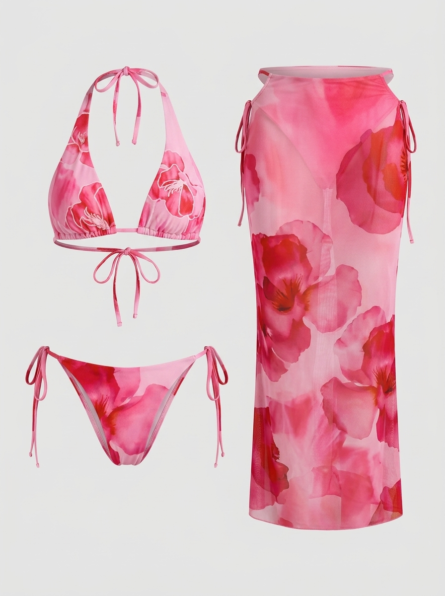 Capri Polka Three-Piece Set
