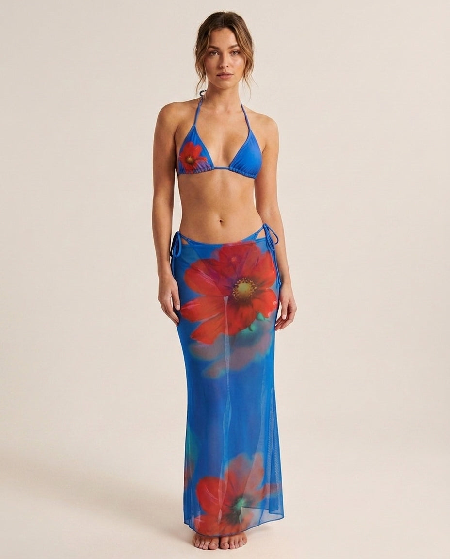 Capri Polka Three-Piece Set